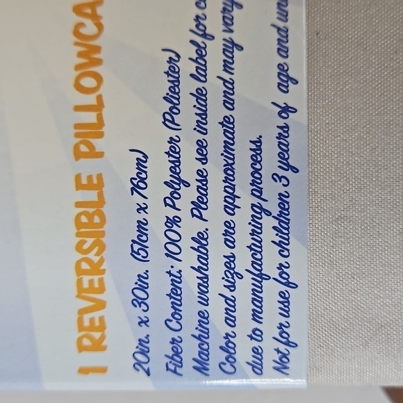 Disney Pixar Toy Story 4 Reversible Pillowcase Set  of 2  Pink White Grey NWT - Picture 4 of 4